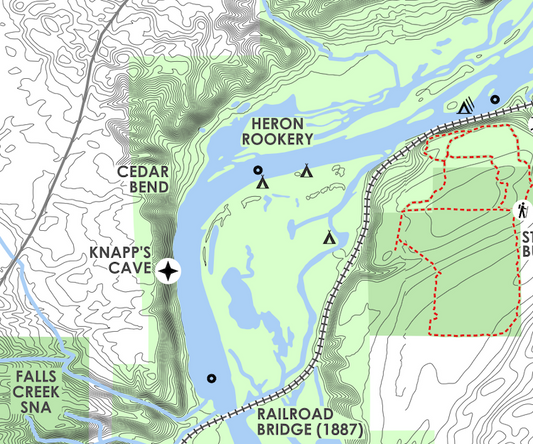 River Map: Osceola to Wm. O'Brien State Park