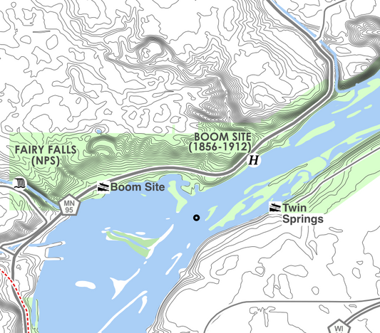 River Map: Arcola to Bayport