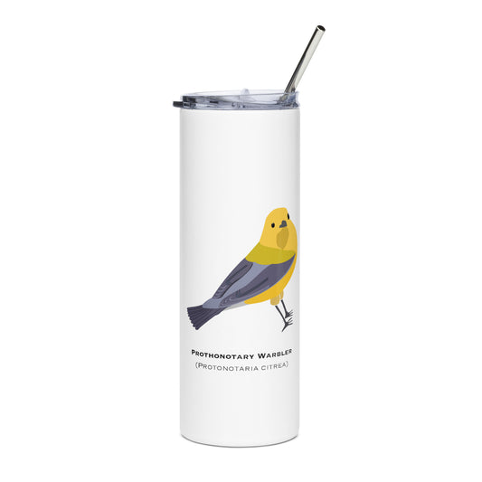 Prothonotary Warbler Stainless Steel Tumbler