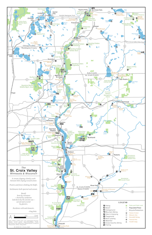 The St. Croix Valley Map